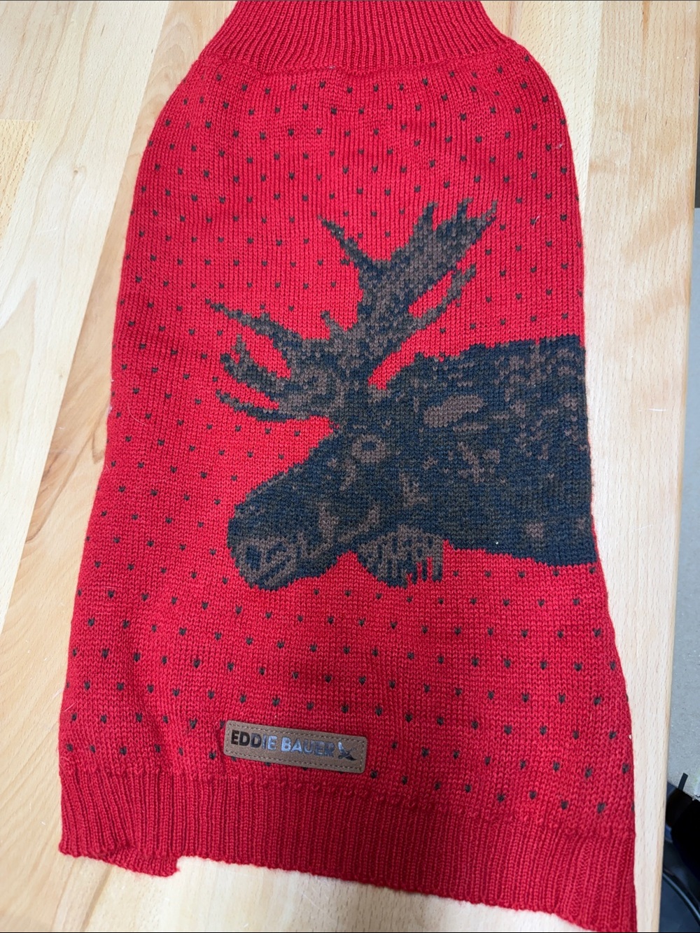 Eddie Bauer Redmond Moose pet sweater